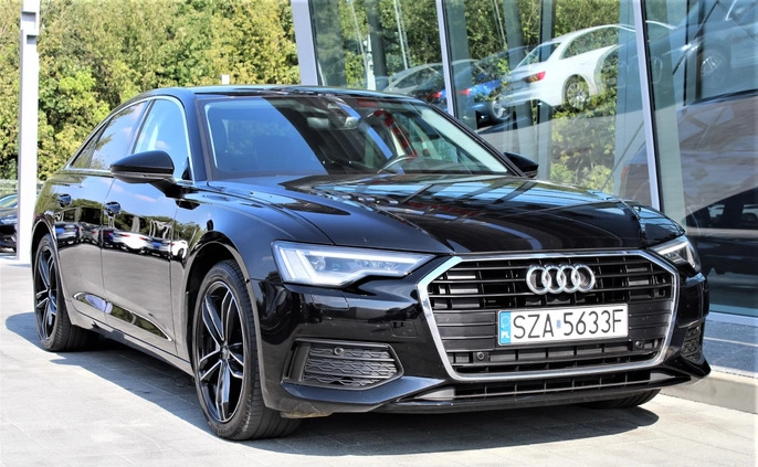 Audi A6 cena 167600 przebieg: 52250, rok produkcji 2018 z Limanowa małe 667